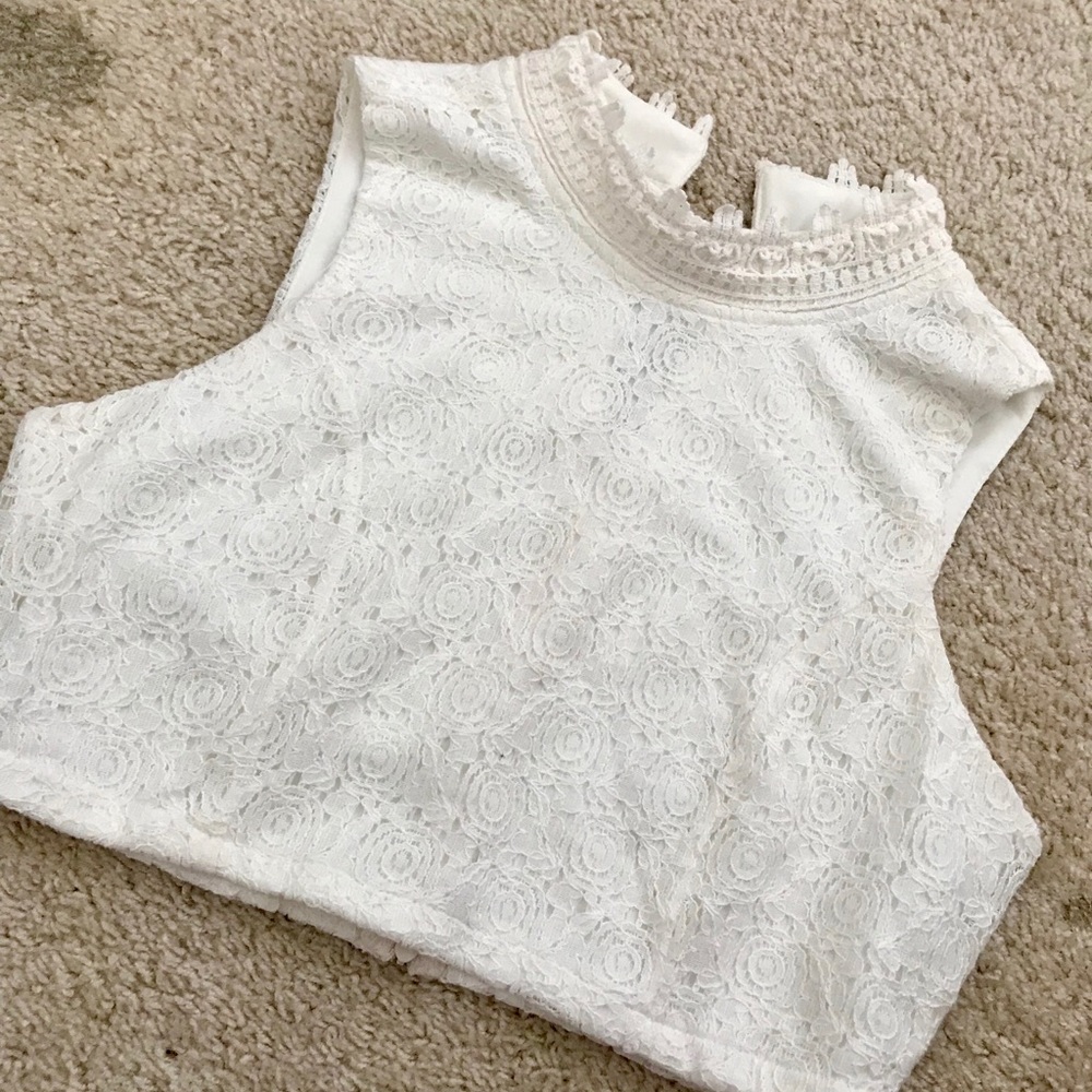 Lace Crop Top
